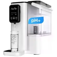 countertop reverse osmosis water filter with 6-stage 300 GPD purification system, alkaline remineralization and UV, portable RO water purifier